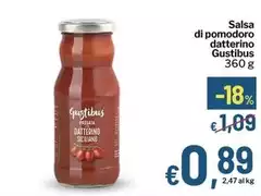 Gustibus - Salsa Di Pomodoro Datterino Gustibus - Salsa Di Pomodoro Datterino