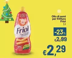 Friol - Olio Di Semi Per Frittura Friol - Olio Di Semi Per Frittura