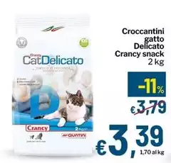 Crancy - Croccantini Gatto Delicato Crancy - Croccantini Gatto Delicato