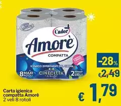 Parco - Carta Igienica Compatta Amore Parco - Carta Igienica Compatta Amore