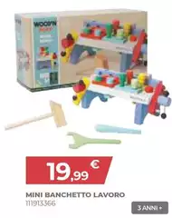 Wood 'N Play - Mini Banchetto Lavoro