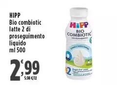 Hipp - Bio Combiotic Latte 2 Di Proseguimento Liquido