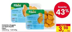 Fileni - Cotolette O Nuggets Con Filetti Di Pollo Fileni - Cotolette O Nuggets Con Filetti Di Pollo