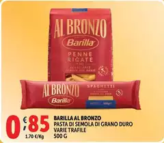 Barilla - Al Bronzo Pasta Di Semola Di Grano Duro Barilla - Al Bronzo Pasta Di Semola Di Grano Duro