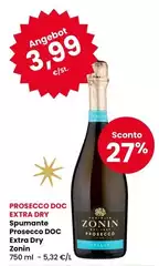 Zonin - Prosecco DOC Extra Dry Zonin - Prosecco DOC Extra Dry