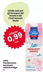 Latteria soligo - Latte Parzialmente Scremato Latteria soligo - Latte Parzialmente Scremato