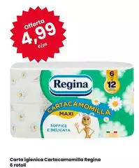 Regina - Carta Igienica Cartacamomilla Regina - Carta Igienica Cartacamomilla