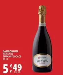 Gastronauta - Moscato Spumante Dolce Gastronauta - Moscato Spumante Dolce