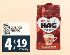 Hag - Caffè Classico Decaffeinato