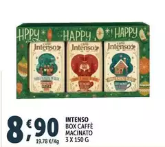 Intenso - Intenso Box Caffè Macinato Intenso - Intenso Box Caffè Macinato