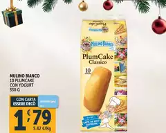 Mulino Bianco - 10 Plumcake Con Yogurt Mulino Bianco - 10 Plumcake Con Yogurt