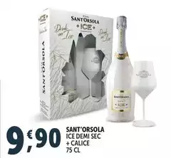 Sant'orsola - Ice Demi Sec + Calice Sant'orsola - Ice Demi Sec + Calice