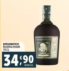 Diplomatico - Reserva Rhum Diplomatico - Reserva Rhum