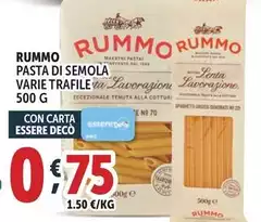 Rummo - Pasta Di Semola Rummo - Pasta Di Semola