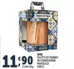 Iasa - Filetti Di Tonno In Confezione Maiolica Iasa - Filetti Di Tonno In Confezione Maiolica
