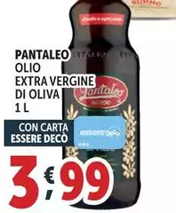 Pantaleo - Olio Extra Vergine Di Oliva Pantaleo - Olio Extra Vergine Di Oliva