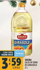 Sagra - Olio Di Semi Di Girasole Sagra - Olio Di Semi Di Girasole