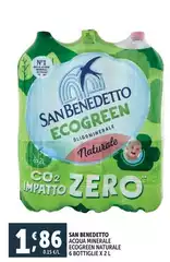 San Benedetto - Acqua Minerale Ecogreen Naturale San Benedetto - Acqua Minerale Ecogreen Naturale
