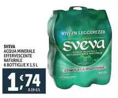 Sveva - Acqua Minerale Effervescente Naturale Sveva - Acqua Minerale Effervescente Naturale