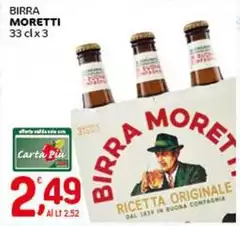 Moretti - Birra Moretti - Birra