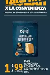 Deco - Parmigiano Reggiano DOP Grattugiato Fresco Deco - Parmigiano Reggiano DOP Grattugiato Fresco