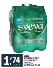 Sveva - Acqua Minerale Effervescente Naturale Sveva - Acqua Minerale Effervescente Naturale