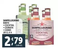 San Pellegrino - Bibite Cocktail San Pellegrino - Bibite Cocktail