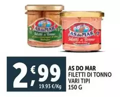 As Do Mar - Filetti Di Tonno As Do Mar - Filetti Di Tonno