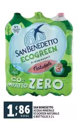 San Benedetto - Acqua Minerale Ecogreen Naturale San Benedetto - Acqua Minerale Ecogreen Naturale
