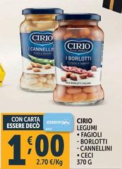 Cirio - Legumi Fagioli Borlotti