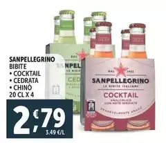 San Pellegrino - Bibite Cocktail/Cedrata/Chino San Pellegrino - Bibite Cocktail/Cedrata/Chino