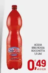 Rocchetta - Acqua Brio Rossa Rocchetta - Acqua Brio Rossa