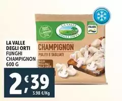 Frosta - La Valle Degli Orti Funghi Champignon Frosta - La Valle Degli Orti Funghi Champignon
