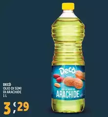 Decò - Olio Di Semi Di Arachide Decò - Olio Di Semi Di Arachide