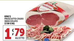 King's - Prosciutto Crudo Snocciolato King's - Prosciutto Crudo Snocciolato