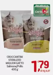 Morando - Croccantini Sterilized Miglior Gatto Salmone