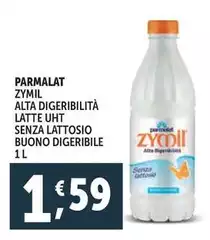 Parmalat - Zymil Alta Digeribilità Latte UHT Senza Lattosio Buono Digeribile Parmalat - Zymil Alta Digeribilità Latte UHT Senza Lattosio Buono Digeribile