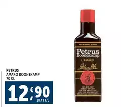 Petrus - Amaro Boonekamp Petrus - Amaro Boonekamp