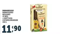 Parmareggio - Parmiggiano Reggiano 22 Mesi+Grattugia Chitarra Brandani Parmareggio - Parmiggiano Reggiano 22 Mesi+Grattugia Chitarra Brandani