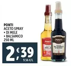 Ponti - Aceto Spray Ponti - Aceto Spray