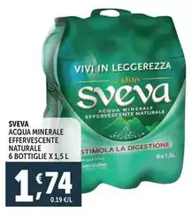 Sveva - Acqua Minerale Effervescente Naturale Sveva - Acqua Minerale Effervescente Naturale