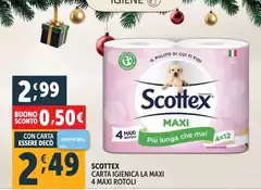Scottex - Carta Igienica La Maxi Scottex - Carta Igienica La Maxi