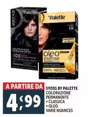 Palette - Syoss Colorazione Permanente Palette - Syoss Colorazione Permanente