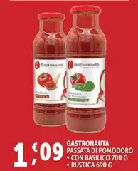 Gastronauta - Passata Di Pomodoro Con Basilico Gastronauta - Passata Di Pomodoro Con Basilico