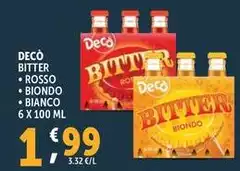 Deco - Bitter Rosso Deco - Bitter Rosso