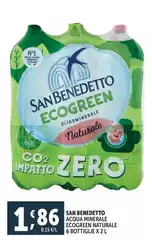 San Benedetto - Acqua Minerale Ecogreen Naturale San Benedetto - Acqua Minerale Ecogreen Naturale