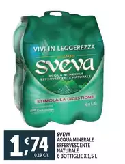 Sveva - Acqua Minerale Effervescente Naturale Sveva - Acqua Minerale Effervescente Naturale