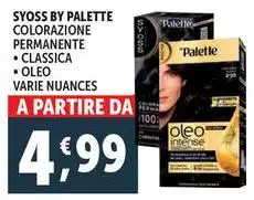 Syoss - By Palette Colorazione Permanente Classica Syoss - By Palette Colorazione Permanente Classica