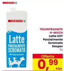 Despar - Latte UHT Parzialmente Scremato Despar - Latte UHT Parzialmente Scremato