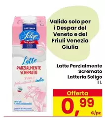 Latteria soligo - Latte Parzialmente Scremato Latteria soligo - Latte Parzialmente Scremato